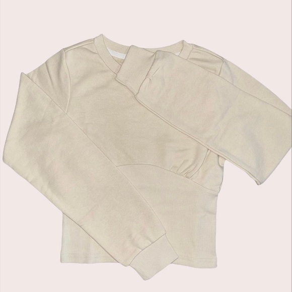 Cropped Crewneck Sweater - Picture 1 of 1